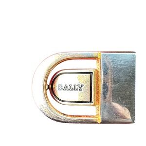 Bally small Two-tone buckle